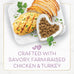 Fancy Feast Purina Savory Farm-Raised Chicken and Turkey Dry Cat Food, 3 lb Bag