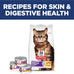Hills science diet adult sensitive stomach chicken and rice dry cat food 7 lb bag