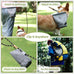 Reusable dog waste bag holder with waterproof design, magnetic closure, and portable attachment options