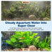 hygger 11w aquarium u-v light with timer for green water & algae, suitable for 60-180 gal freshwater & saltwater fish tanks