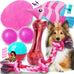 Zeaxuie 12 Pack Dog Chew Toys for Aggressive Chewers,Includes Dog Rope Toy, Squeaky Toys & Indestructible Chew Bone for Medium,Large & X-Large Breeds Dogs