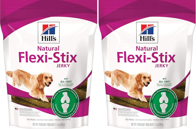 Hills Natural Flexi-Stix Beef Jerky Dog Treats, 7.1 oz, Made in USA, No Artificial Flavors or Preservatives