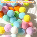 MeoHui 31Pcs Cat Ball Launcher Toy, 1 Gun, 30Pcs Plush Fuzzy Balls for Bored Indoor Cats
