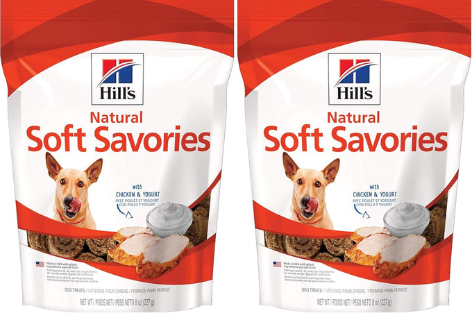 hills peanut butter banana dog treats 8 oz bag natural soft savories