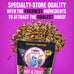 Cool Birds 10 lb. Gourmet Bird Seed with Sunflower Hearts, Peanuts & Real Fruit for Outside Feeders