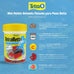 TetraBetta PLUS Floating Mini Pellets, nutritionally balanced diet for betta fish and top-water feeders, 1.2 ounces