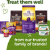 Whimzees Wellness Brushzees Small Size Dog Dental Treats, 24 Count, 12.7 oz Bag – VOHC Accepted Chews for Fresher Breath, Plaque & Tartar Reduction, and Gum Health.