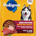 Pedigree High Protein Adult Dry Dog Food, Beef & Lamb, 18 lb