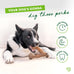 Benebone Wishbone Durable Dog Chew Toy, Medium, Real Bacon, Made in USA for Aggressive Chewers
