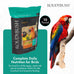RoudyBush daily maintenance bird food, mini, 10-pound, parrot pellets for conures, lovebirds, and parakeets
