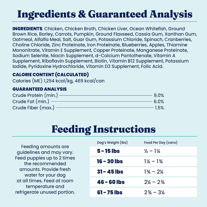 Solid Gold Chicken Wet Dog Food - High Protein, Gut Health