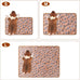 Premium Flannel Paw Printed Pet Blanket for Dog Puppy Cat - Small, Brown, Pink, White