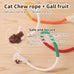 Silvervine Stick & Catnip Toy for Kittens & Adult Cats - 3Pcs Chew Rope Set with Refillable Catnip