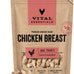 vital essentials freeze dried beef liver dog treats, single ingredient, grain free, 2.1 oz bag