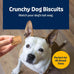 Blue Buffalo Oven-Baked Banana & Yogurt Dog Treats, Crunchy Biscuits, 16-Ounce Bag
