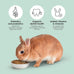 Kaytee Timothy Complete Rabbit Food, Timothy Hay, High in Fiber, Dental Health, Digestion, 9.5 pounds