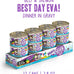 Weruva B.F.F. cat food, 2.8oz cans, pack of 12, grain-free, gluten-free, beef & salmon in gravy