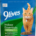 9Lives Indoor 20 lb Complete Dry Chicken & Salmon Cat Food - Lean Protein, Fiber, Vitamins, Minerals