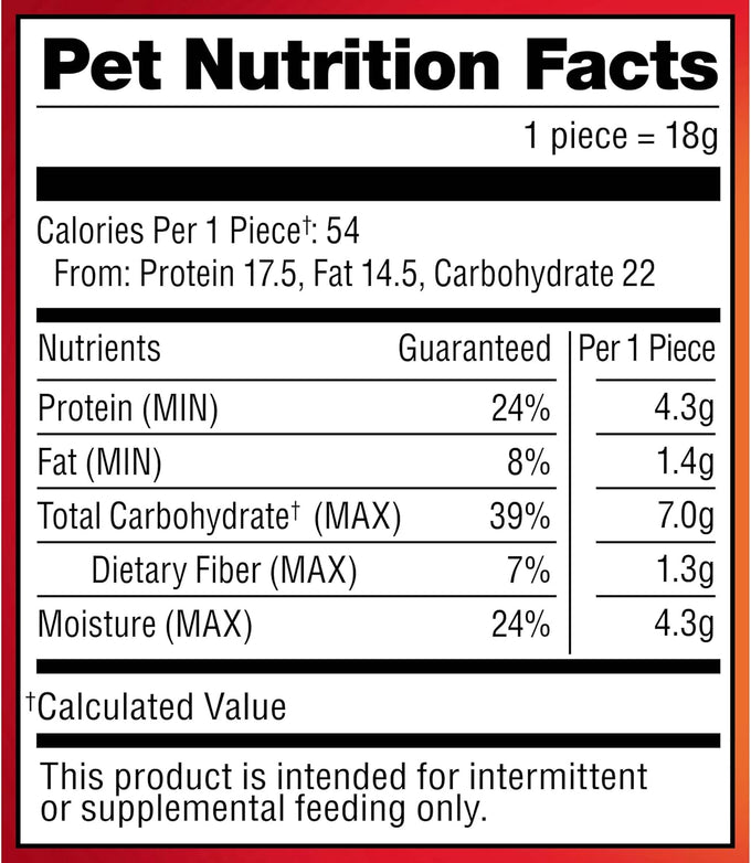 Pup-Peroni Original Beef Recipe, 38 Oz. Bag, Slow Cooked Dog Treats with Real Beef