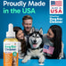 pup labs ear clear natural dog ear cleaner infection treatment drops 1 oz bottle dropper