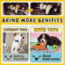 Zeaxuie 9-pack puppy toys bundle for small dogs, teething toys, squeaky plush and rope chew toys