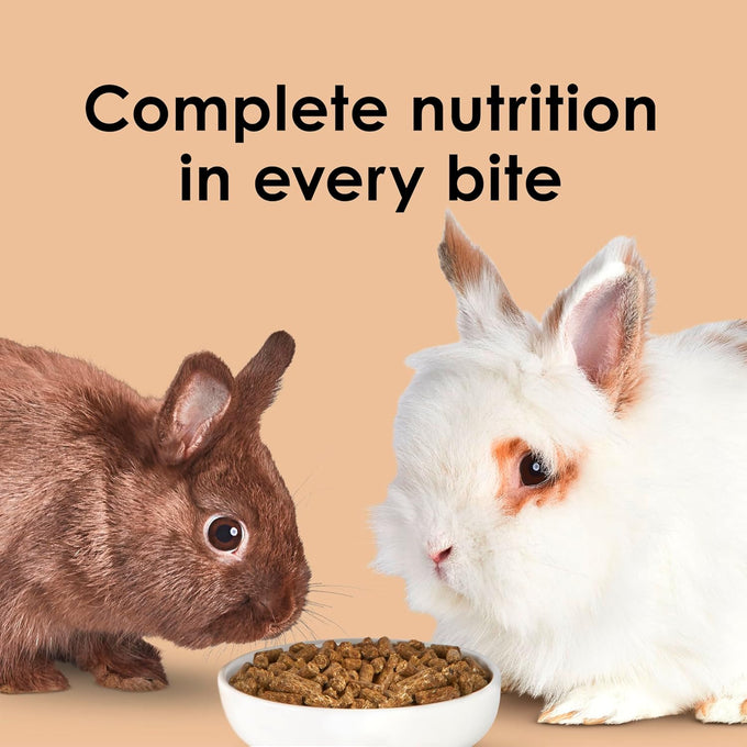 Kaytee Timothy Complete Rabbit Food, Timothy Hay, High in Fiber, Dental Health, Digestion, 9.5 pounds