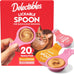 Delectables lickable spoon handheld wet cat treats made with real chicken salmon 20ct variety pack