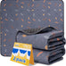 Sunheir Washable Pee Pads for Dogs, Grey, 2 packs, Heavy Absorbency, Waterproof, Non-Slip, Reusable, Potty Training