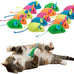 SmartyKat 15-Pack Skitter Critters Catnip Mice Plush Cat Toy Value Set with Potent Catnip