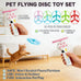 Cat Fetch Toy Launcher with Rechargeable Discs, Flying Disc Launcher for Kitten, Dog, Indoor, Outdoor Play