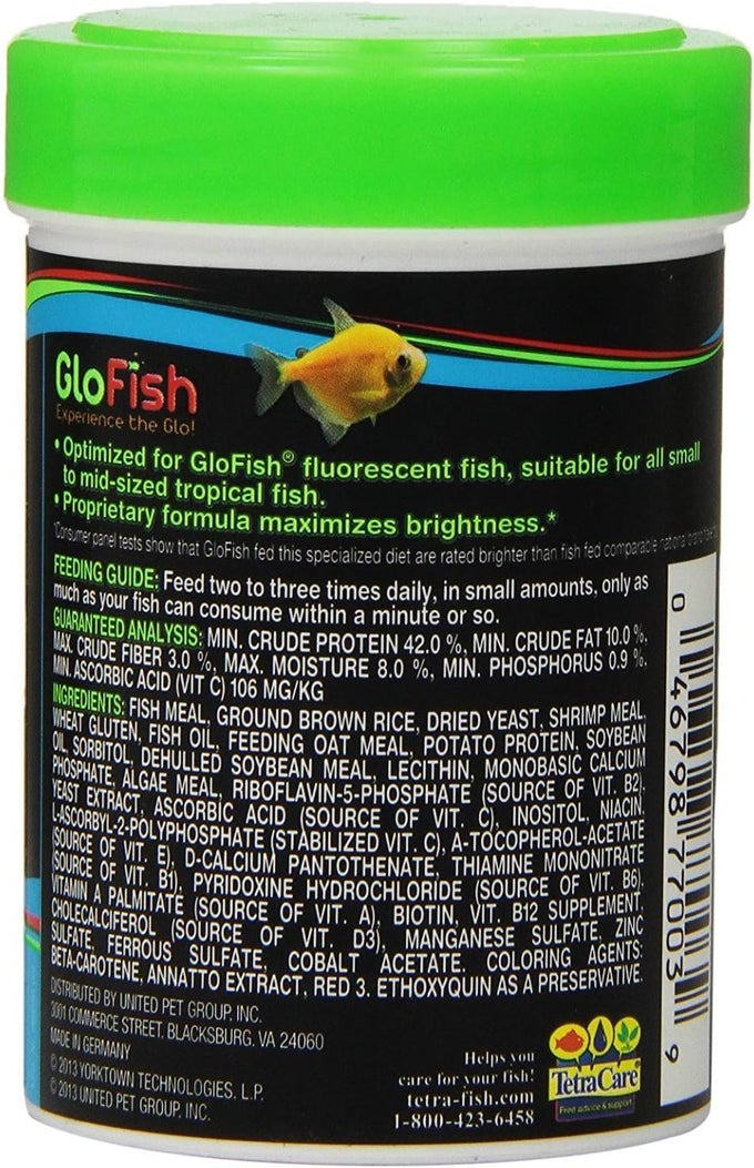 1.59-Ounce, Colorful 4 Flake Blend Food for Aquarium Fishes - Nutritious Fish Food for Small Fish