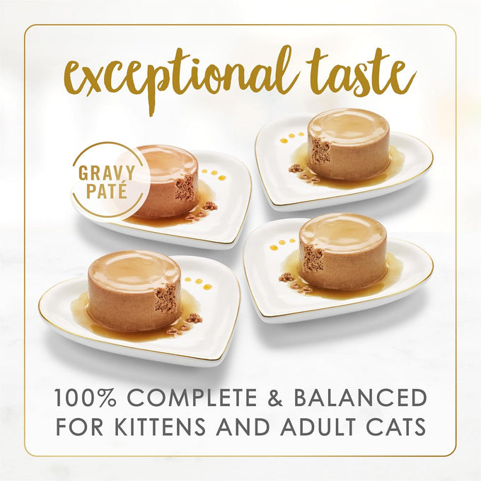 Purina Fancy Feast Gravy Lovers Variety Pack Wet Cat Food Pate in 4.5 lb. Boxes (Pack of 1)