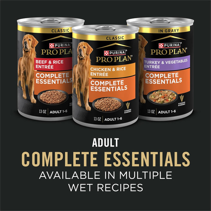 Purina Pro Plan Shredded Chicken & Rice Dog Food - 15 lb