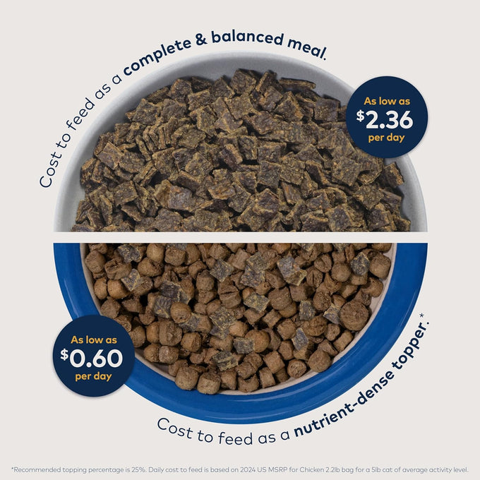 Ziwi Peak air-dried beef cat food - 96% free-range beef, grain-free, high protein, limited ingredient