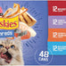 Purina Friskies 48-ct wet cat food variety pack with beef, turkey, cheese, chicken, salmon, ocean whitefish and tuna shreds