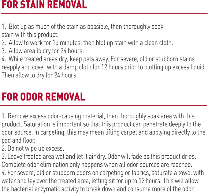 Nature's Miracle 32 Ounces Everyday Mess Enzymatic Odor Control Formula for Dog Stain and Odor Removal