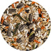 Cockatiel bird food with sunflower seeds, 4 lbs bag, triple cleaned and nitrogen flushed seed mix for cockatiel birds