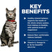 Hill's Science Diet Adult Urinary & Hairball Control Wet Cat Food, Chicken Minced, 2.9 oz. Cans, 12-Pack