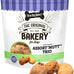 Three Dog Bakery Assort Mutt Trio 48oz dog treats with oats, apple, peanut butter, and vanilla, premium puppy training snacks