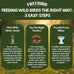 Freebird Wild Bird Seed for Outside Feeders - Premium Songbird Blend for Cardinals, Finches, and Colorful Birds - 5lb Bag