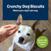 blue buffalo apples & yogurt mini crunchy dog biscuits, oven-baked with natural ingredients, 16-oz bag