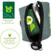 Tuff Mutt dog waste bag holder with velcro attachment - durable fabric dispenser for leashes - starter roll included