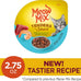 Meow Mix Tenders in Sauce tuna & shrimp 2.75 oz wet cat food, 12-pack cups with peel-off lids