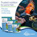 Aquascape premium staple pond and koi fish food for all sizes, 2.2-pound mixed pellet bag