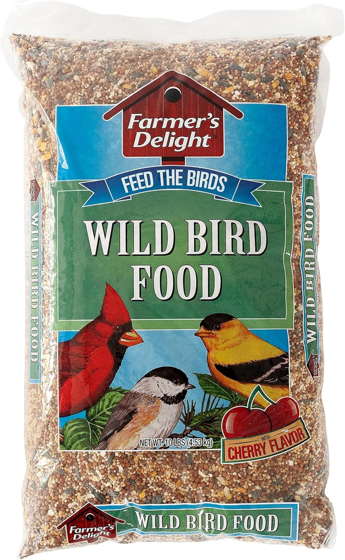 Wagner's 53002 10-Pound Wild Bird Food with Cherry Flavor for Backyard Birds in USA