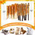 100% organic apple sticks for rabbits, natural bunny chew toys, wood treats, small pet animal snacks, hamsters, chinchillas, guinea pigs