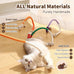 Silvervine Stick & Catnip Toy for Kittens & Adult Cats - 3Pcs Chew Rope Set with Refillable Catnip