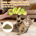 Retro Shaw 11" Realistic Silvervine & Catnip Snake Cat Toy with Crinkle Sound, Bite-Resistant Plush