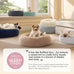 Bedsure Calming Dog Bed, 30-inch Donut Washable Medium Pet Bed, Faux Fur, Camel, 45 lbs