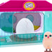 little live pets indie talking bird toy, 20+ sounds, realistic pet play, kids toy playset, ages 5-7, colorful cage